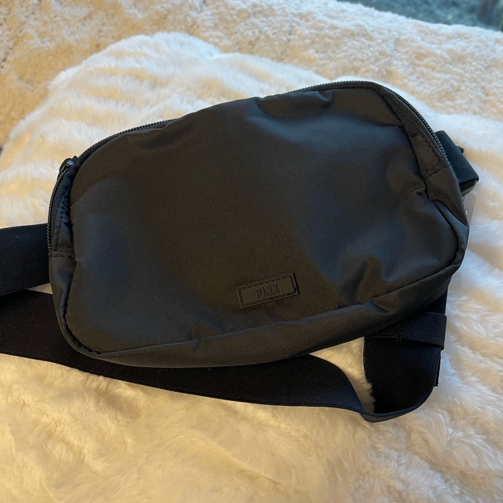PINK VICTORIA SECRET Fanny Pack In Black - Picture 9 of 10